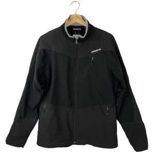 Patagonia Integral Soft Shell Jacket Women’s Small Black 24940 Fleece Lined